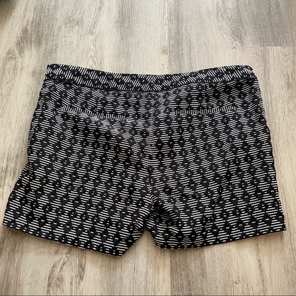 Joe Fresh Black and White Print Shorts - Picture 4 of 7